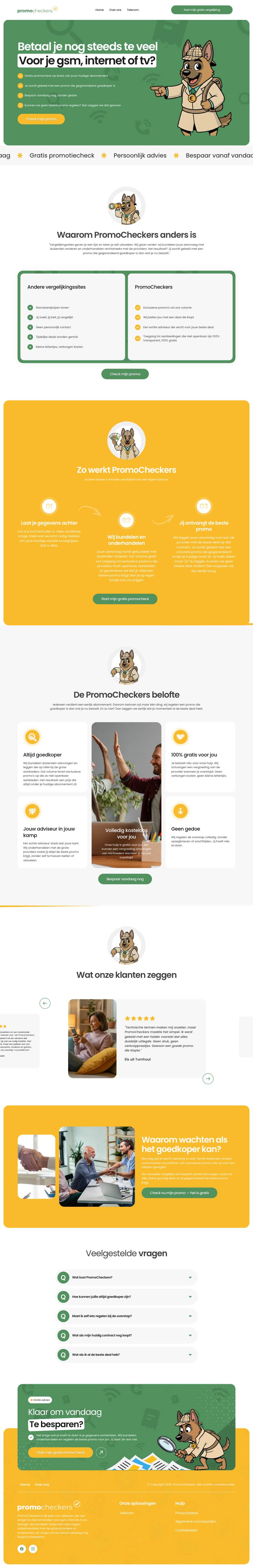 De site van PromoCheckers
