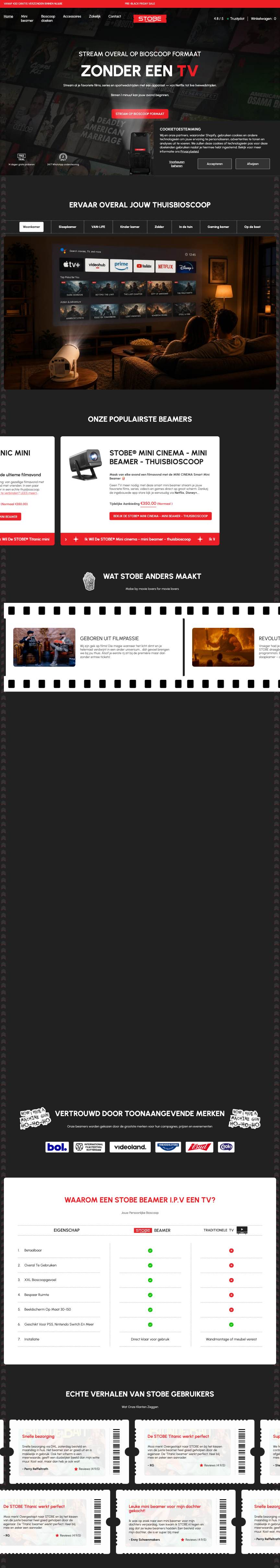 De site van Stobe